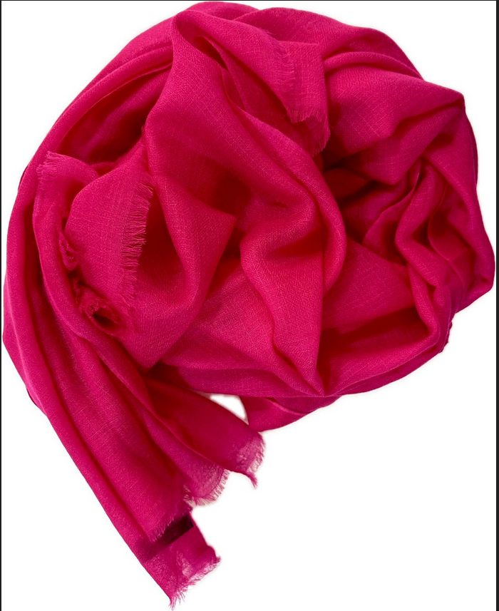Laya Cashmere Scarf - Pink