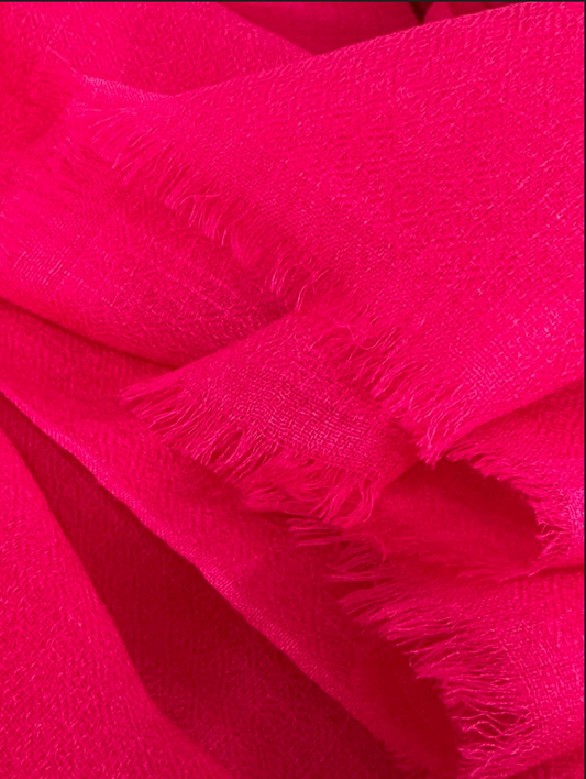 Laya Cashmere Scarf - Pink