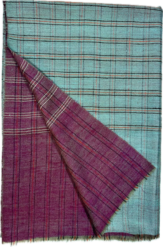 Kashmiri Reversible Double Face - Ruby & Jade