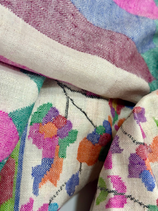 Kani Cashmere Shawl - Nishat Garden