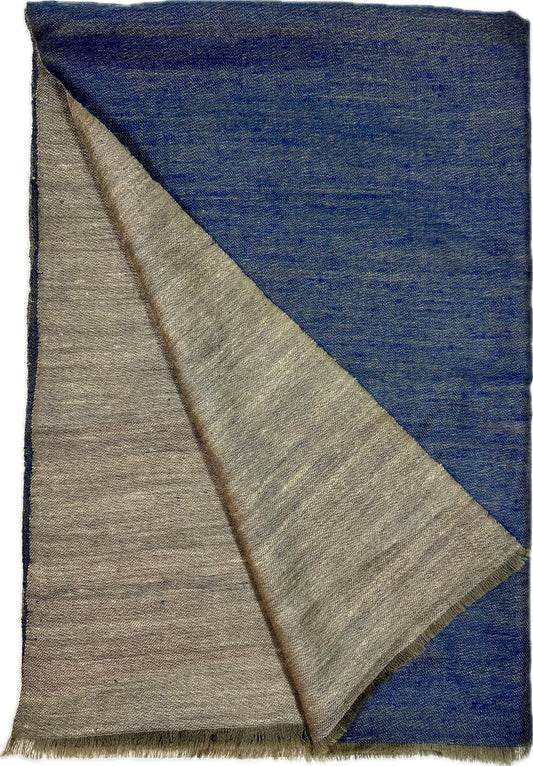 Kashmiri Double Face - Sand & Night Sky