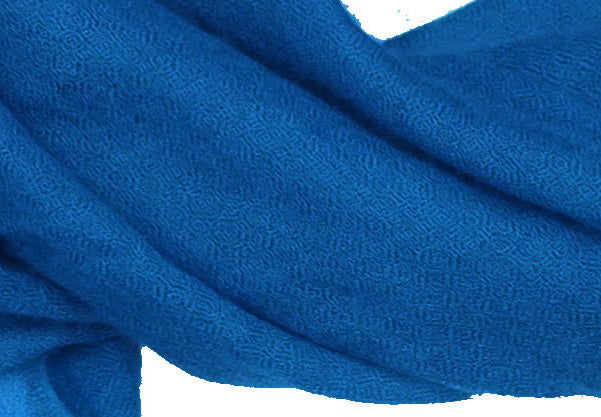 Laya Cashmere Scarf - Skyblue