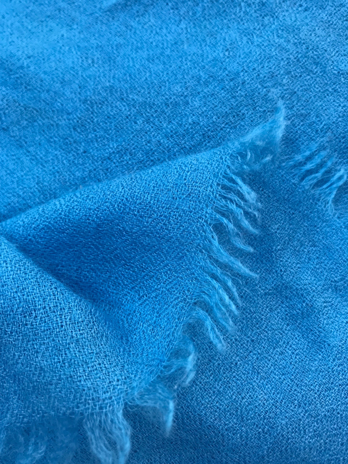 Laya Cashmere Scarf - Skyblue