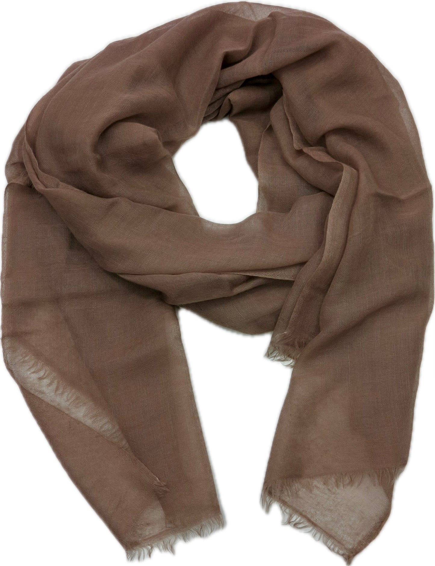 Tanu Cashmere Shawl - Chocolate