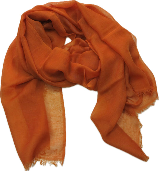 Tanu Cashmere Shawl - Chili Oil