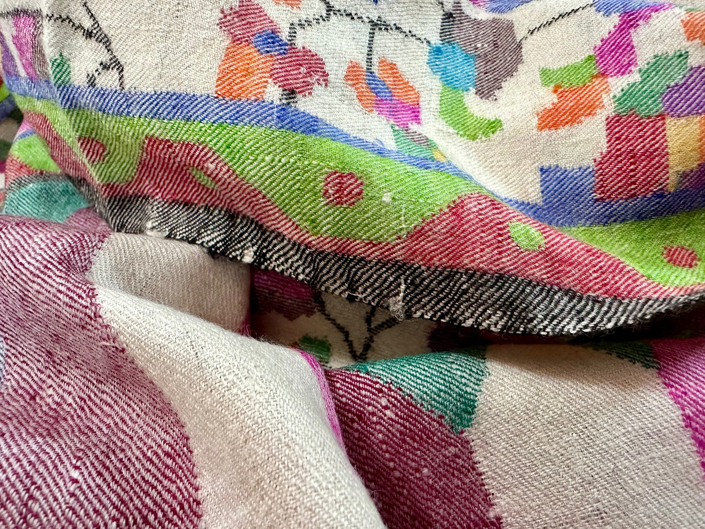 Kani Cashmere Shawl - Nishat Garden
