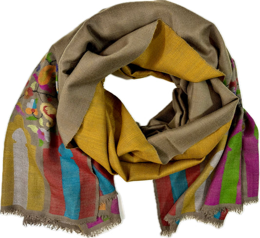 Kani Cashmere Shawl - Reversible